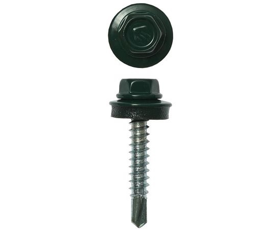 Саморезы кровельные 4,8х19 RAL 7024 (250 шт.)